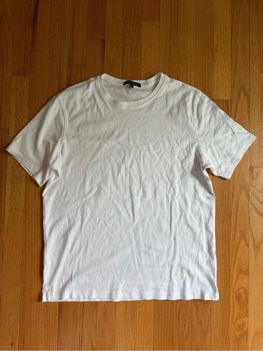 Robert Barakett White Short Sleeve Crew Neck T-Shirt
